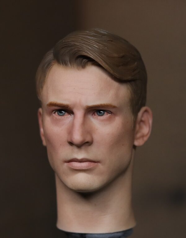 Pre-Sale Captain America 1/6 Scale Hand-Painted Head Sculpture