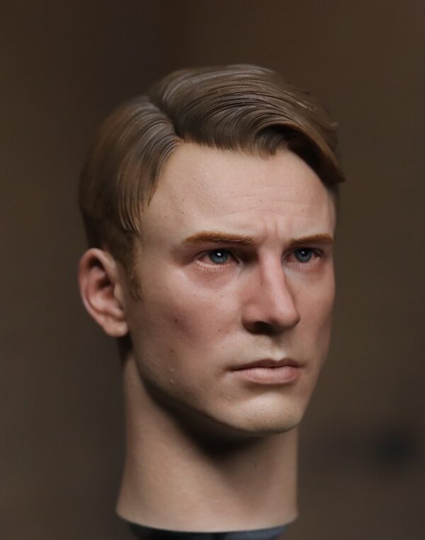 Pre-Sale Captain America 1/6 Scale Hand-Painted Head Sculpture