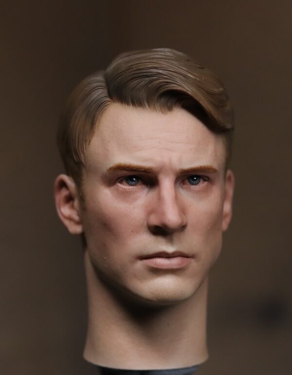 Pre-Sale Captain America 1/6 Scale Hand-Painted Head Sculpture