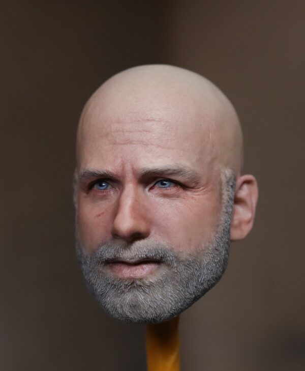 Pre-Sale The Walking Dead Rick Grimes 1/6 Scale Hand-Painted Head Sculpture