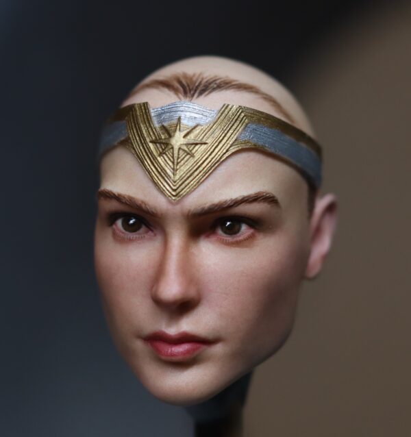 Pre-Sale Wonder Woman Gal Gadot 1/6 Scale Hand-Painted Head Sculpture