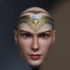 Pre-Sale Wonder Woman Gal Gadot 1/6 Scale Hand-Painted Head Sculpture