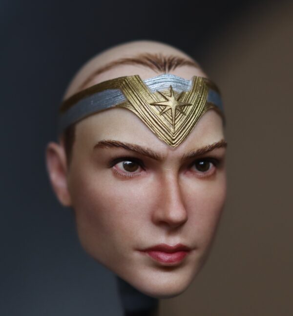 Pre-Sale Wonder Woman Gal Gadot 1/6 Scale Hand-Painted Head Sculpture