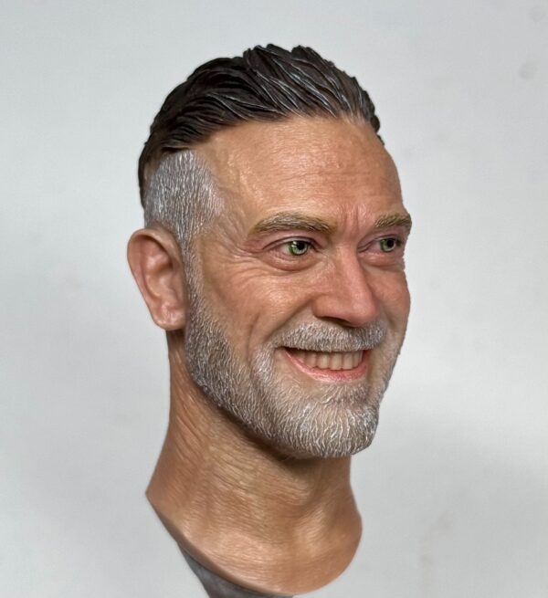 Pre-Sale The Walking Dead Negan 1/6 Scale Hand-Painted Head Sculpture