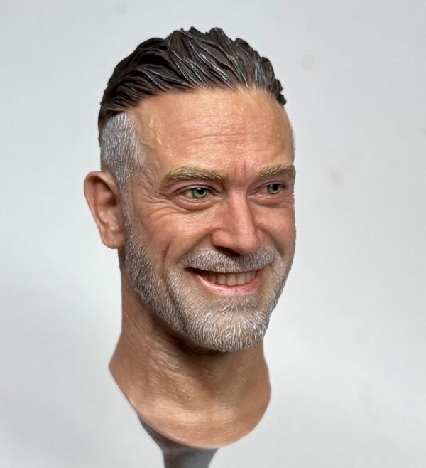 Pre-Sale The Walking Dead Negan 1/6 Scale Hand-Painted Head Sculpture