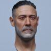 Pre-Sale The Walking Dead Negan 1/6 Scale Hand-Painted Head Sculpture